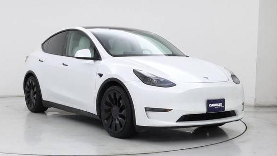 TESLA MODEL Y 2022 7SAYGDEF7NF530786 image